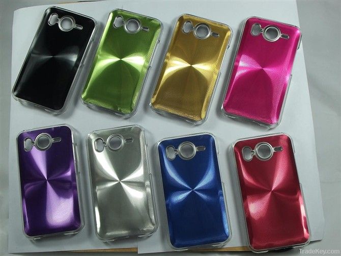 PC + Aluminum phone case shiny appreance 2013 Newest style
