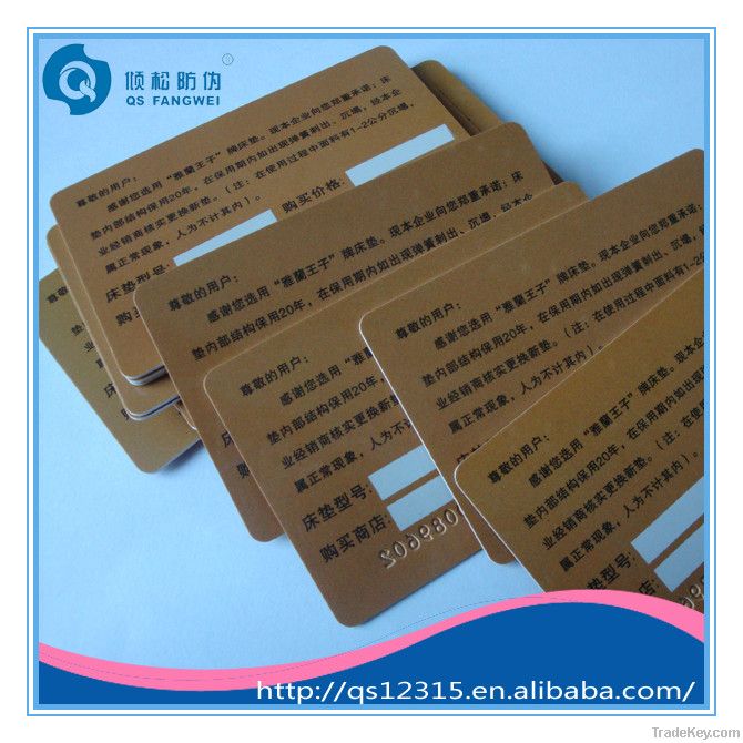cr80 pvc plastic card with magnetic stripe
