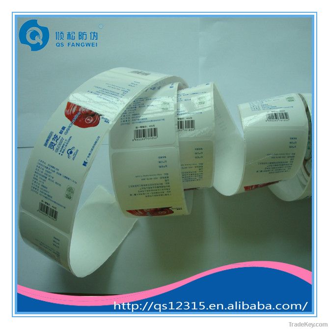 Customized Roll Label Stickers