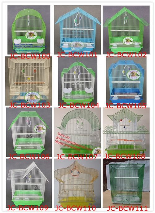 middle size metal bird cage bird carriers