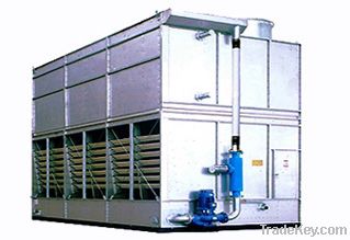 mix flow closed cooling tower