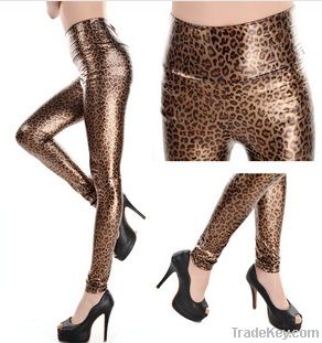 Ladies Sexy Animal Print Skinny Pants, Women Slim Print Leggings