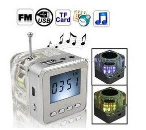 Special design SD card mini mp3 speaker with FM radio antenna