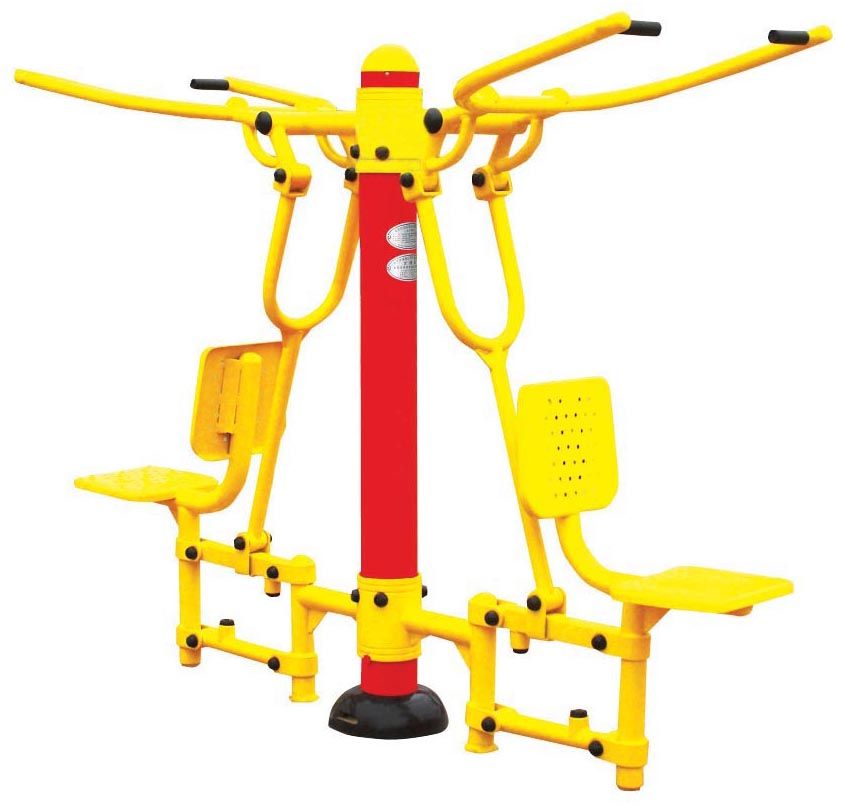 outdoor fitness equipment, gym exercise machine