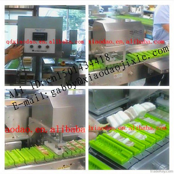 automatic Kebab Skewer Machine/  automatic meat skewers machine