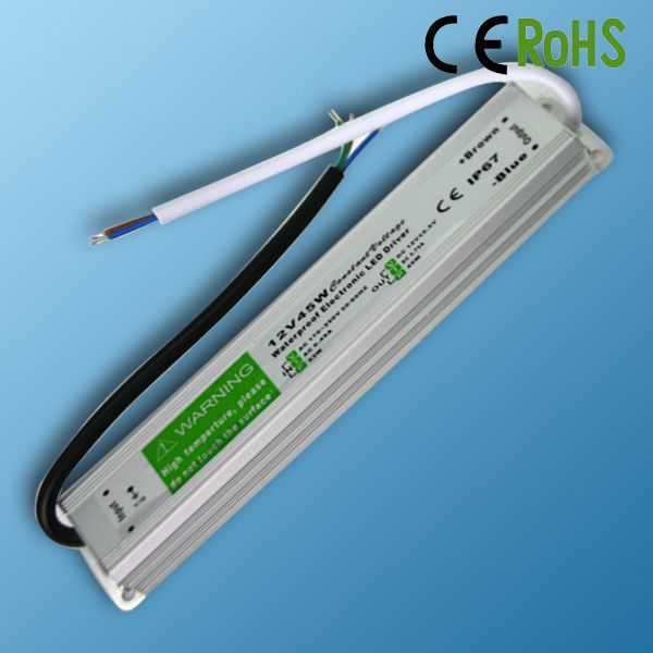 45W Waterproof LED POWER SUPPLY with CE, Rohs certificate