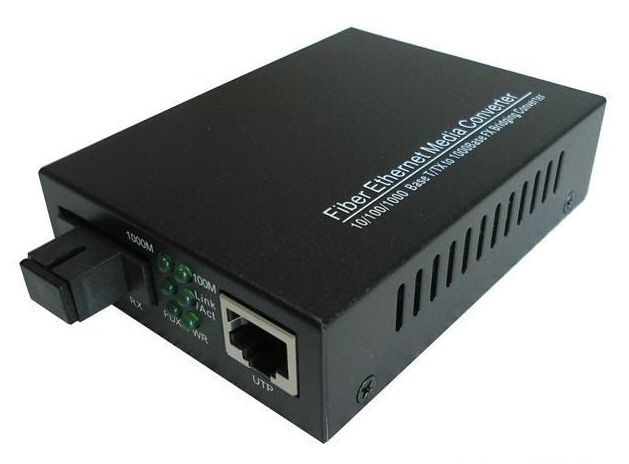 Fiber Optic Ethernet Media Converter