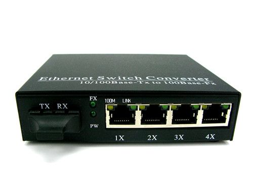 Fiber Optic Ethernet Media Converter