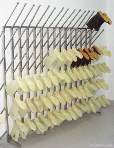 stainless steel boots rack