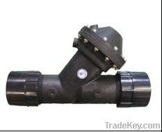 Normally open diaphragm valve