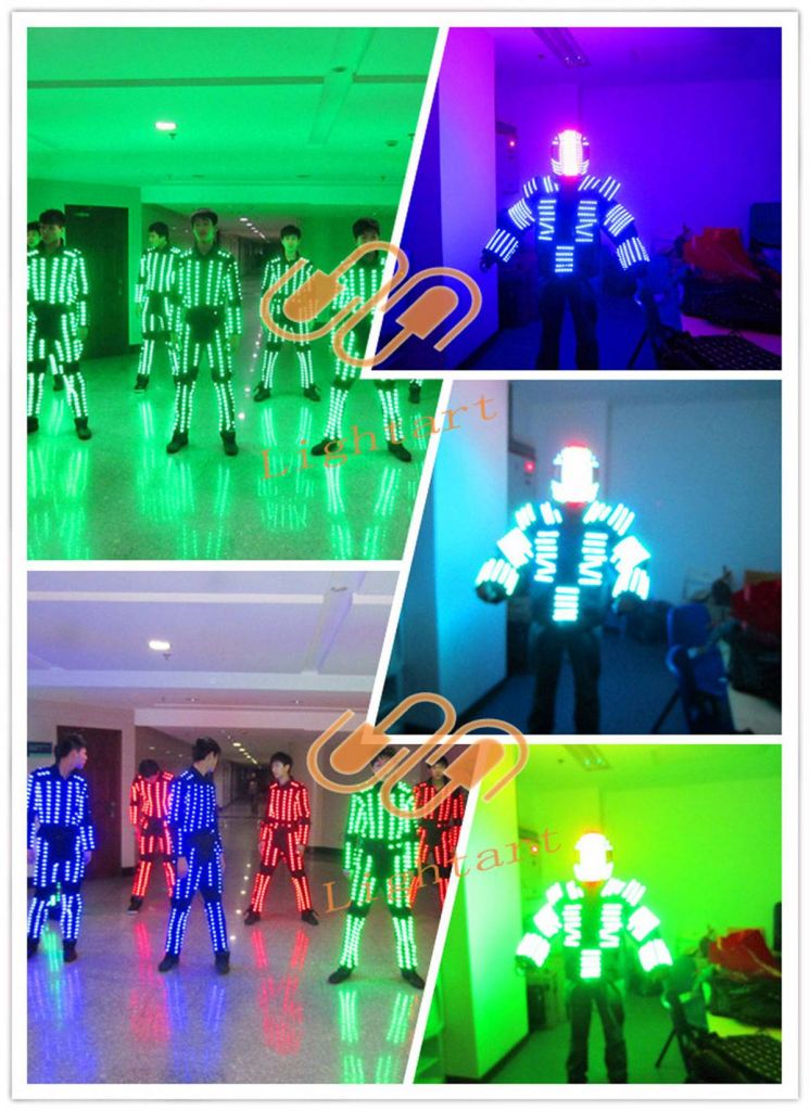 Color changed LED Suit LED Dress for nightclub