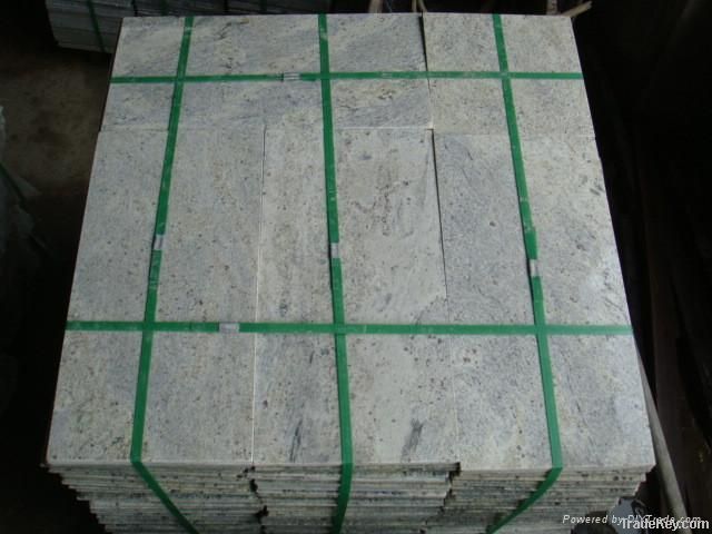 polished kashmir white granite tile