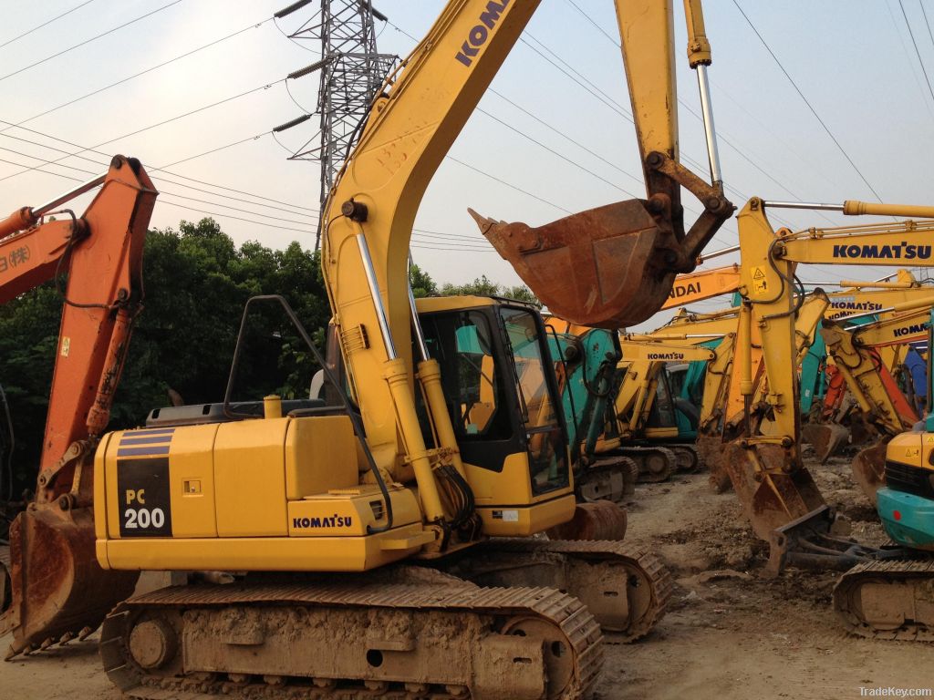 Used Excavator Komatsu PC200