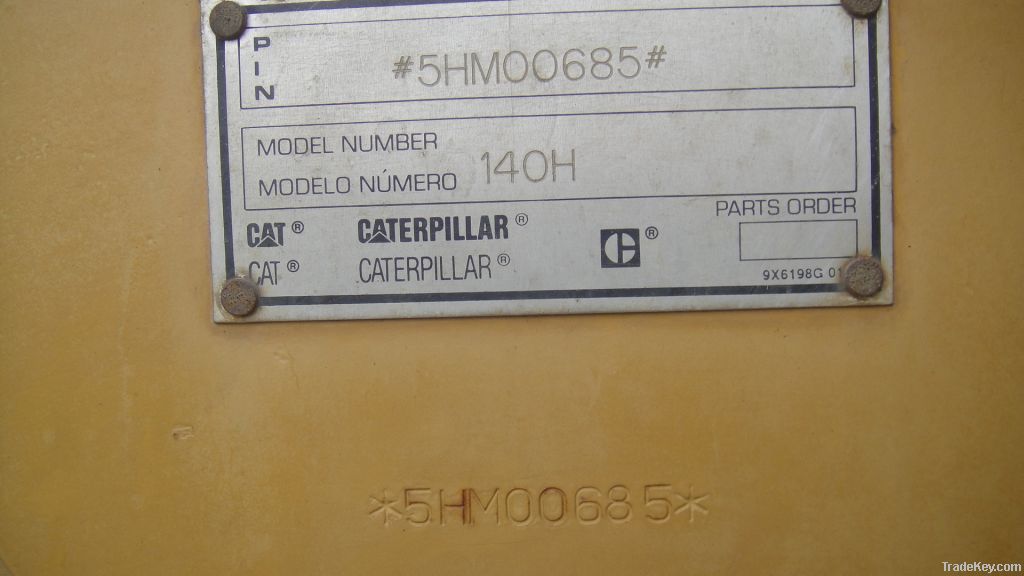Used Motor Graders caterpillar 140H