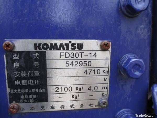 Used Forklifts Komatsu FD30-14