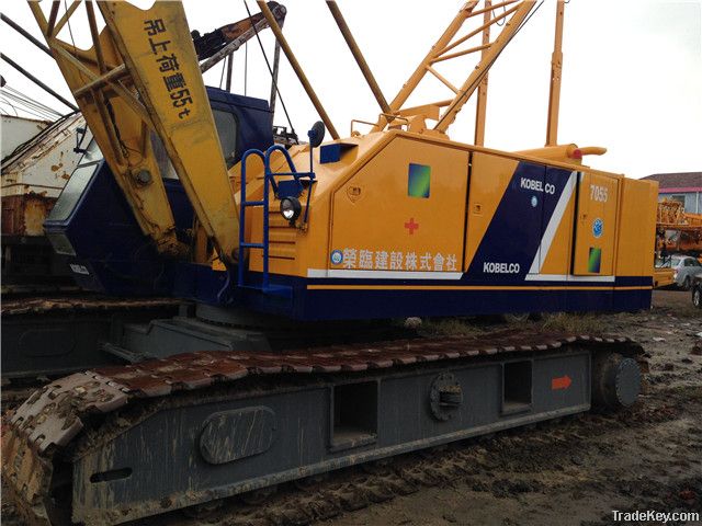 Used Crawer Cranes Kobelco 7055