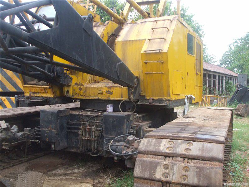 Used Crawler Cranes Kobelco 75T, Used Motor Graders Caterpillar 140H ...