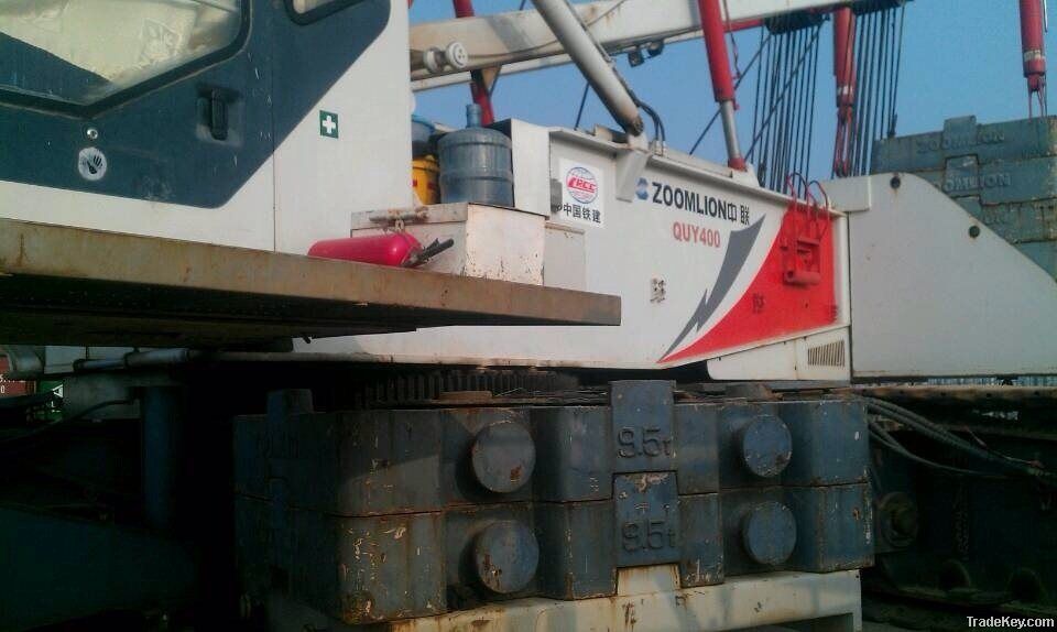 Used Crawler Cranes Zoomlion QUY400