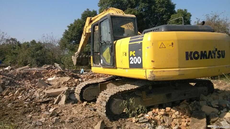 Used Excavators Komatsu PC200-7