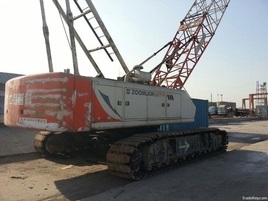 Used Crawler Cranes Zoomlion QUY70