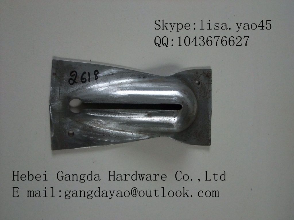snap tie wedge for plywood form system