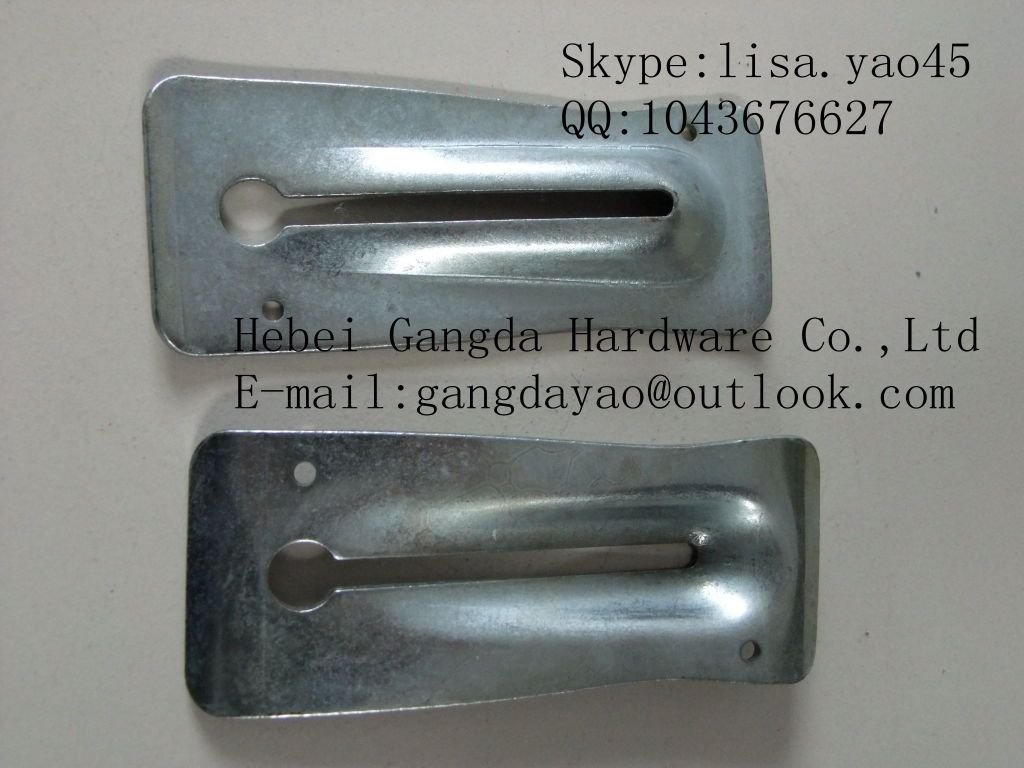 snap tie wedge for plywood form system