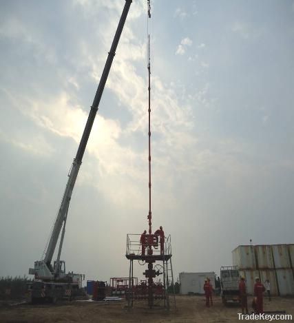 Horizontal Well Fracturing Pumping Wireline Perforation Wellhead PCE