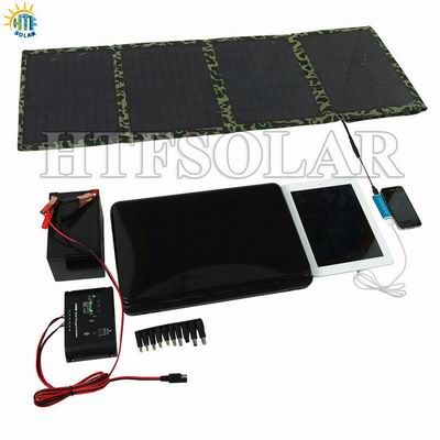 40W New!Hot!Portable Solar Laptop/Mobile Phone Charger