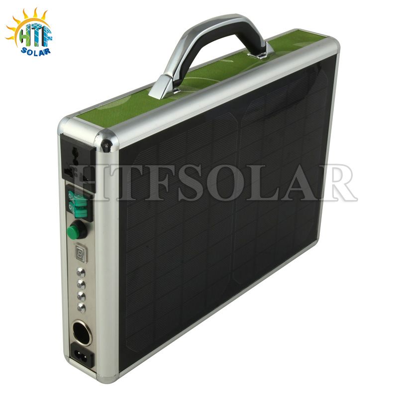 10W Renewable Portable Solar Energy Generator/System for Home and Travel Use