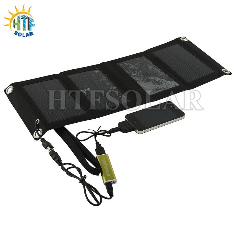 7W Solar Panel Charger & Emergency Charger & Portable Charger for Cell Phone/Laptop