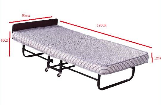 Real materials package thickness 12CM pad multi-function folding bed
