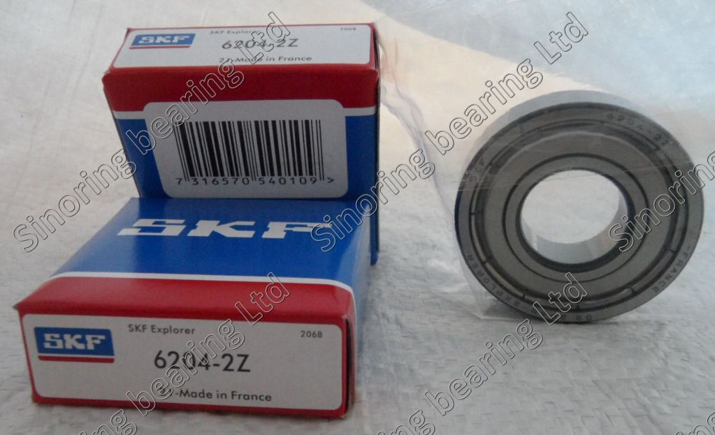 SKF 6204-2Z deep groove ball bearing 20*47*14mm