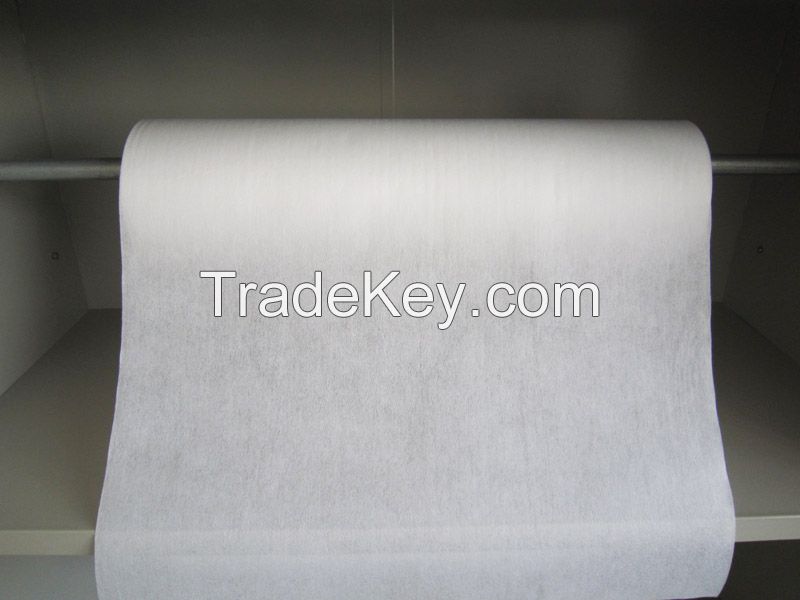 biodegradable bamboo baby wipes raw material nonwoven fabric roll