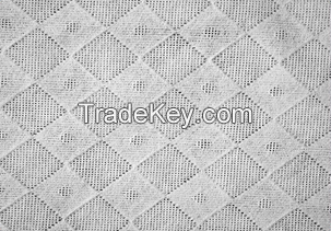 embossed viscose polyester spunlace nonwoven fabric for baby wipes and wet tissue