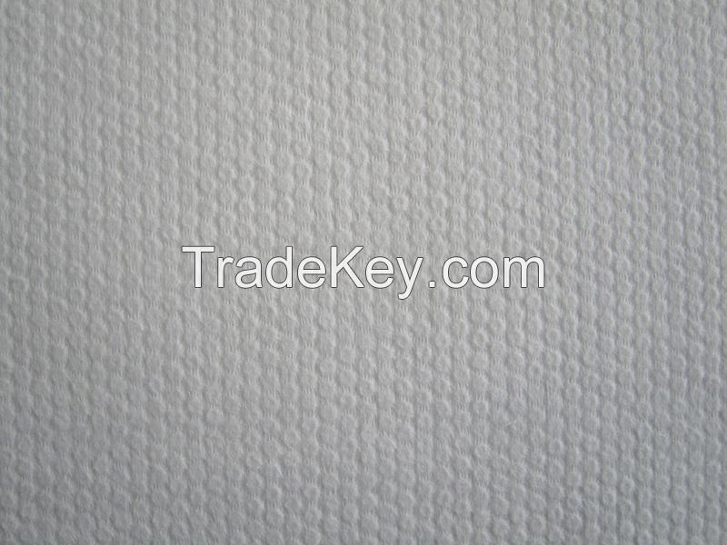 high quality embossed spunlace nonwoven fabric