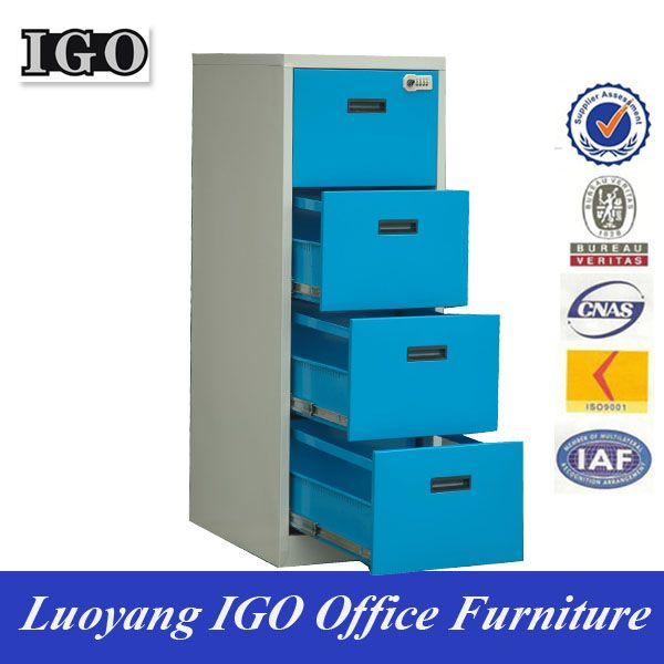 IGO 4 drawer metal filing cabinets on sale