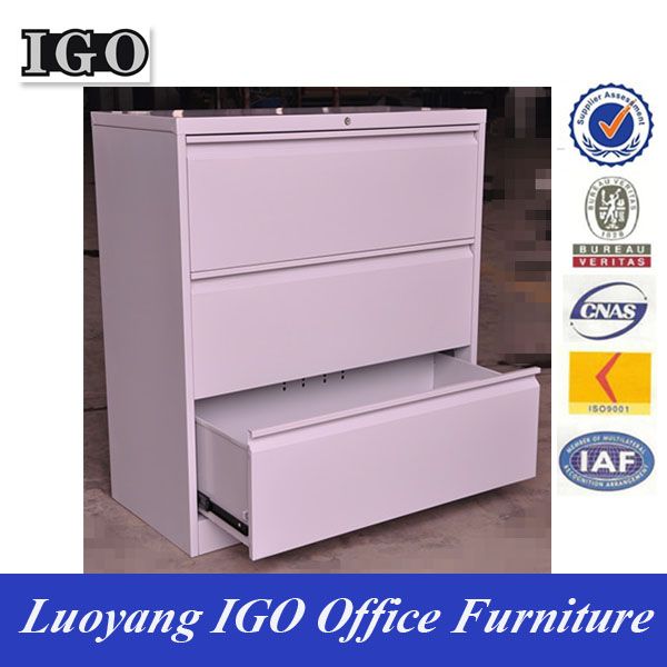 IGO 3 drawer lateral filing cabinets on sale