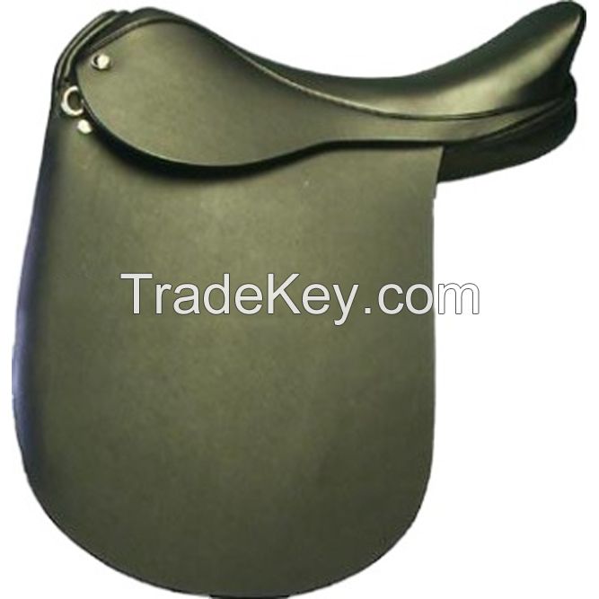 show leather close contact Horse saddle , size 12,13,14,15,16,17,18