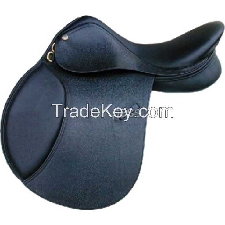 show leather close contact Horse saddle , size 12,13,14,15,16,17,18