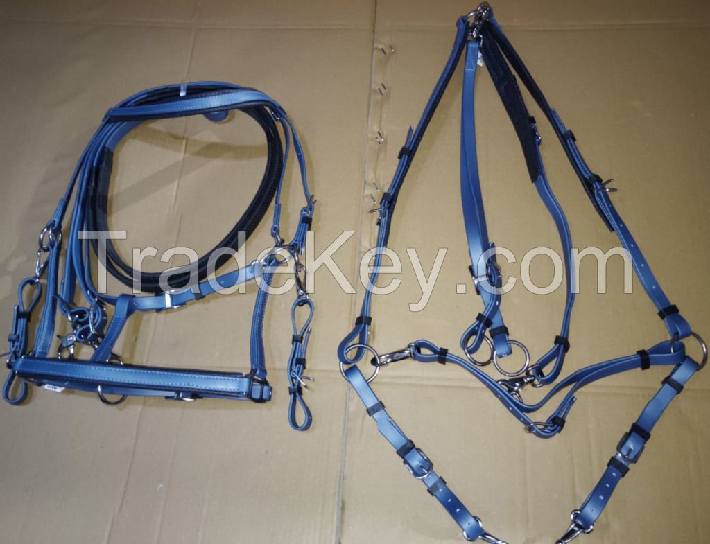 Genuine imported material Zelko bio endurance bridles with complete set rust proof fittings