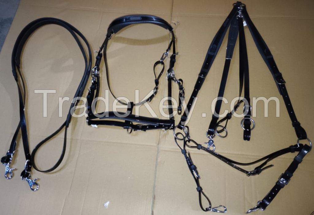 Genuine imported material Zelko bio endurance bridles green with complete set rust proof fitting