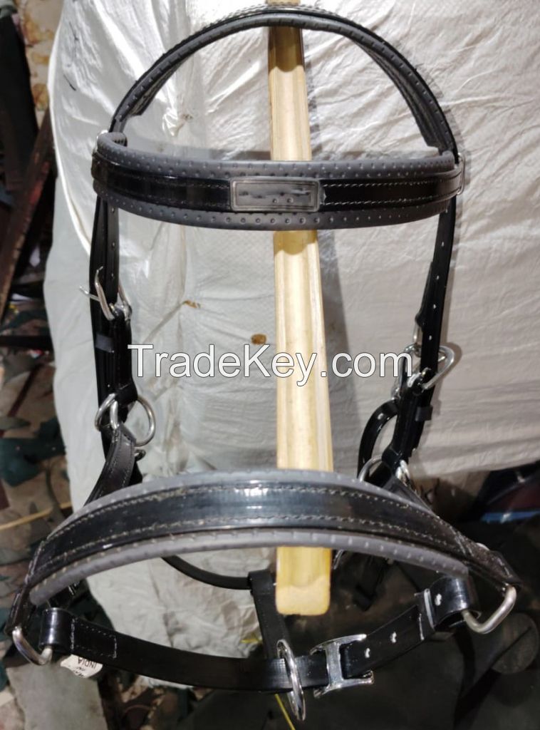 Genuine imported material Zelko bio endurance bridles Black with complete set rust proof fitting