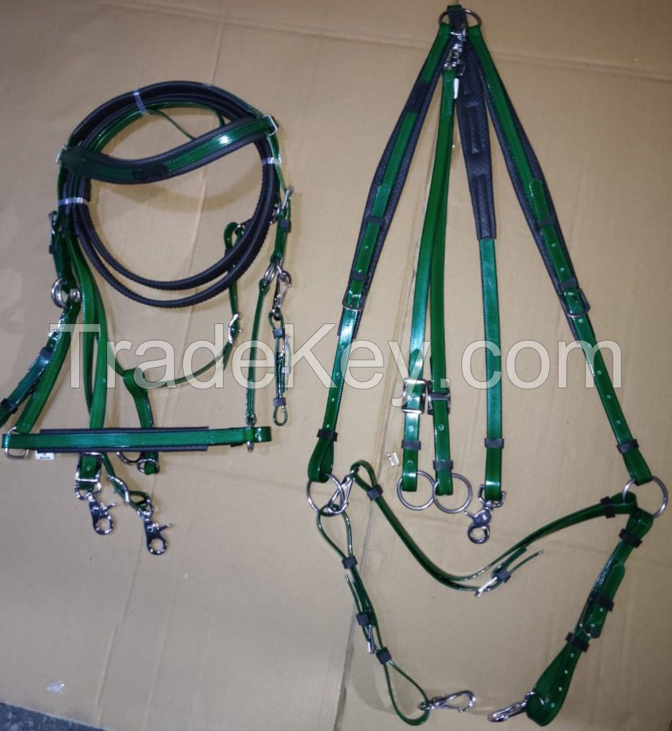 Genuine imported material Zelko bio endurance bridles with complete set rust proof fittings