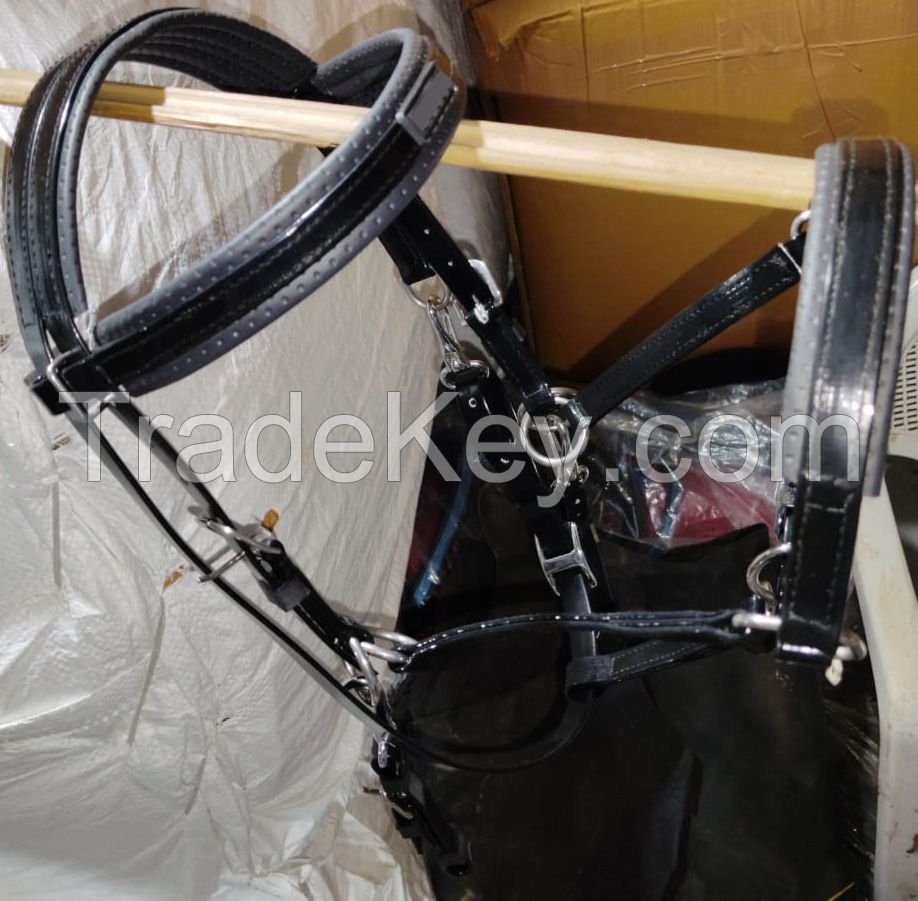 Genuine imported material Zelko bio endurance bridles Black with complete set rust proof fitting