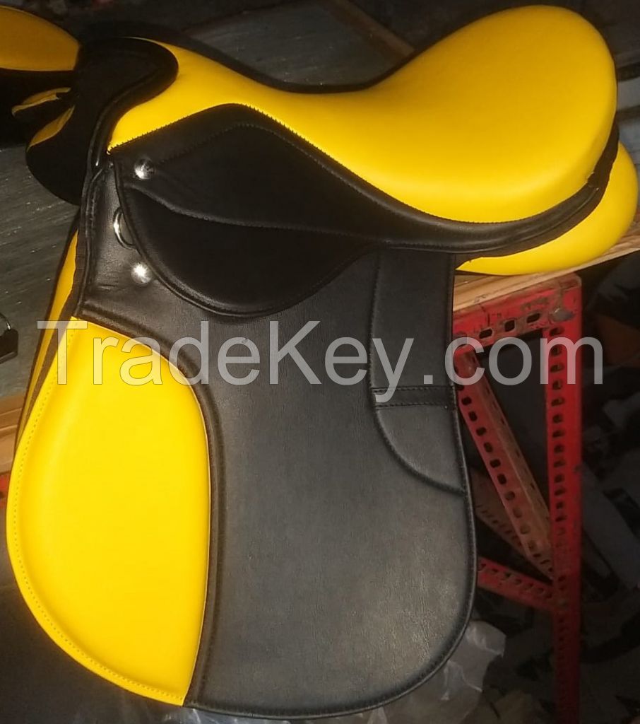 Genuine status synthetic saddle yellow with rust proof fitting