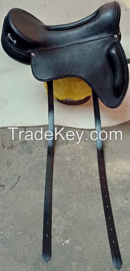 Genuine Imported Material endurance synthetic saddle black with rust proof fittings