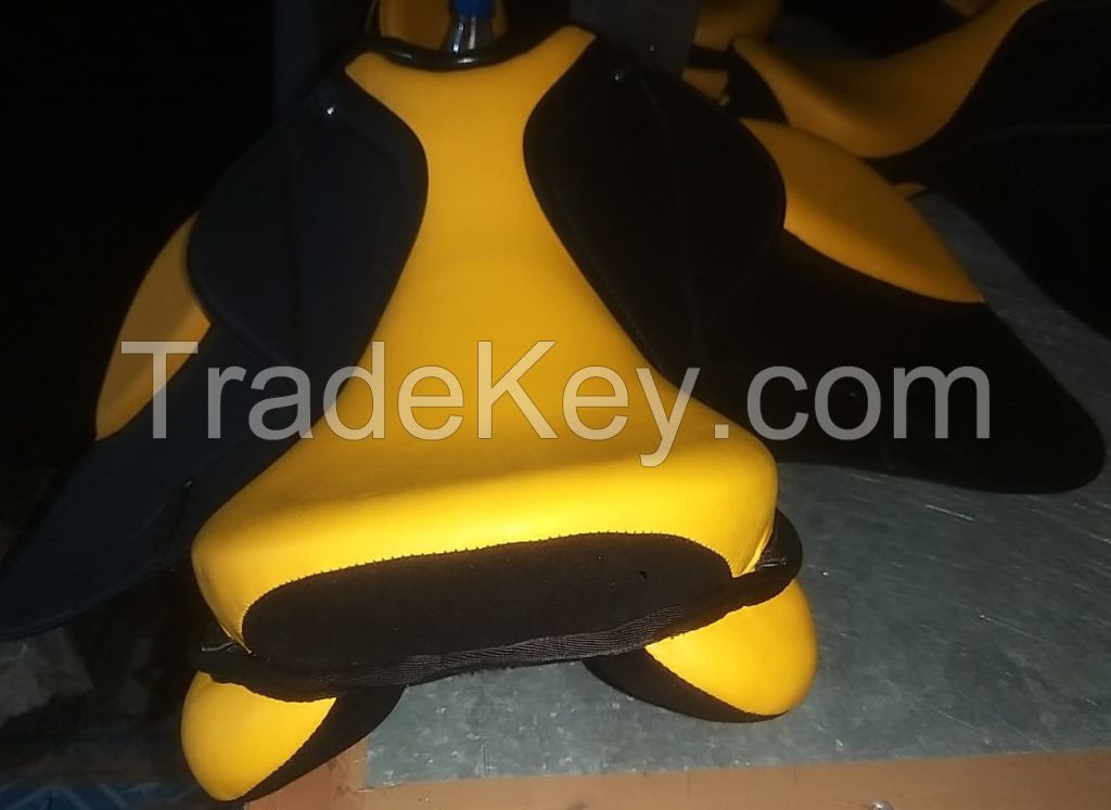 Genuine status synthetic saddle yellow with rust proof fitting