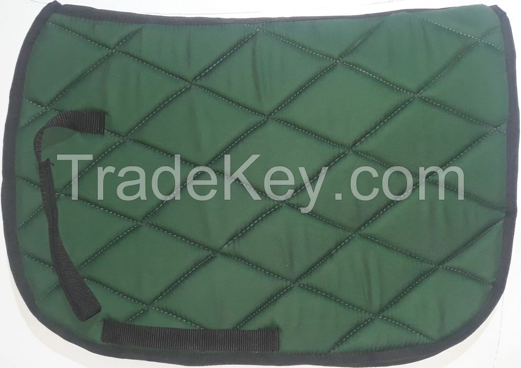 Genuine imported material dressage saddle pad for horse Dark Blue