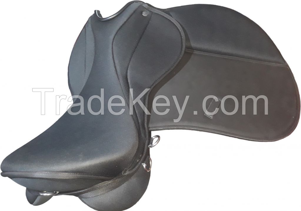 Genuine imported synthetic status horse saddle with rust proof fitting