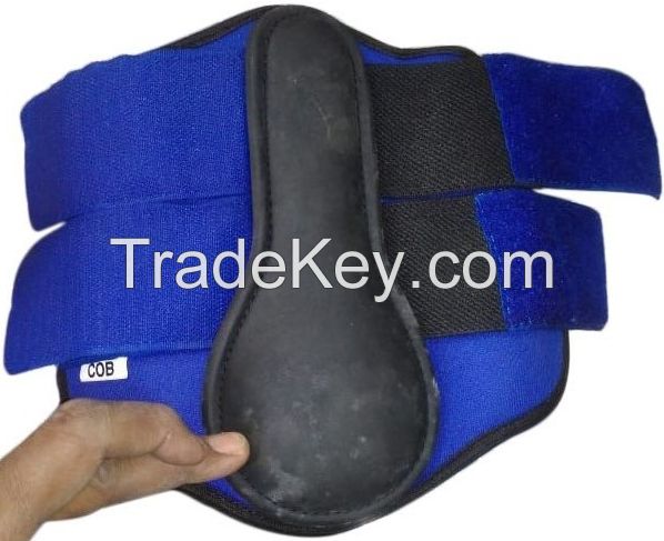 Genuine Imported quality rubber Tendon horse Boot Blue